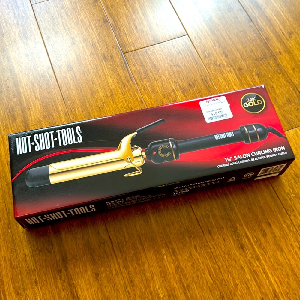 Hot Shot Tools Salon Curling Iron 1 1/4”